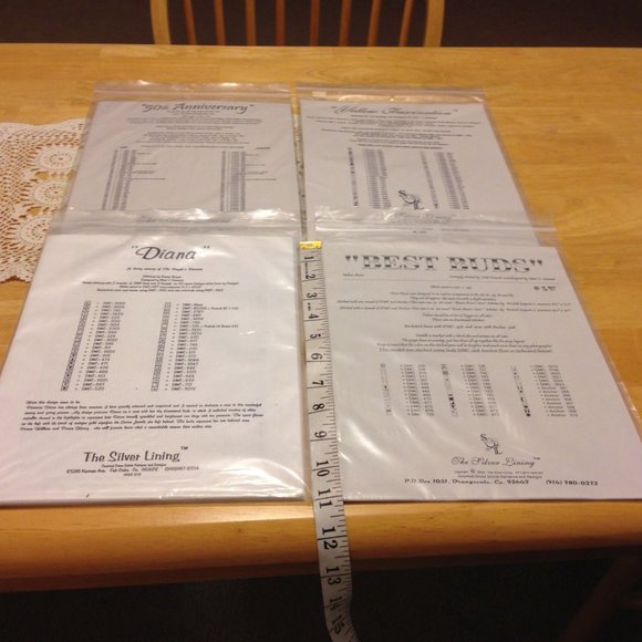 Cross Stitch charts / guides bundle - Yellow Roses, etc. - Picture 2 of 10